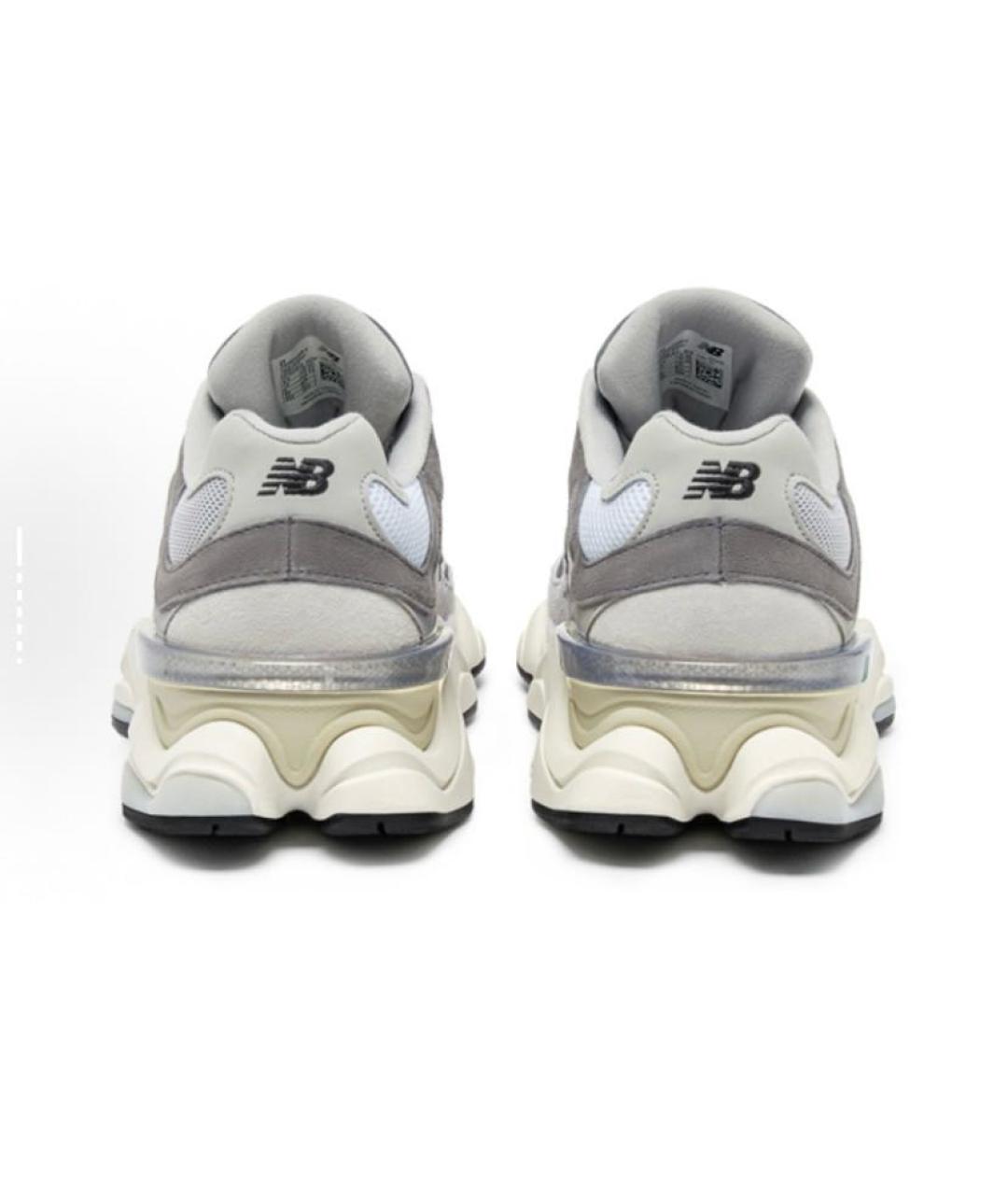 NEW BALANCE Серые текстильные низкие кроссовки / кеды, фото 5