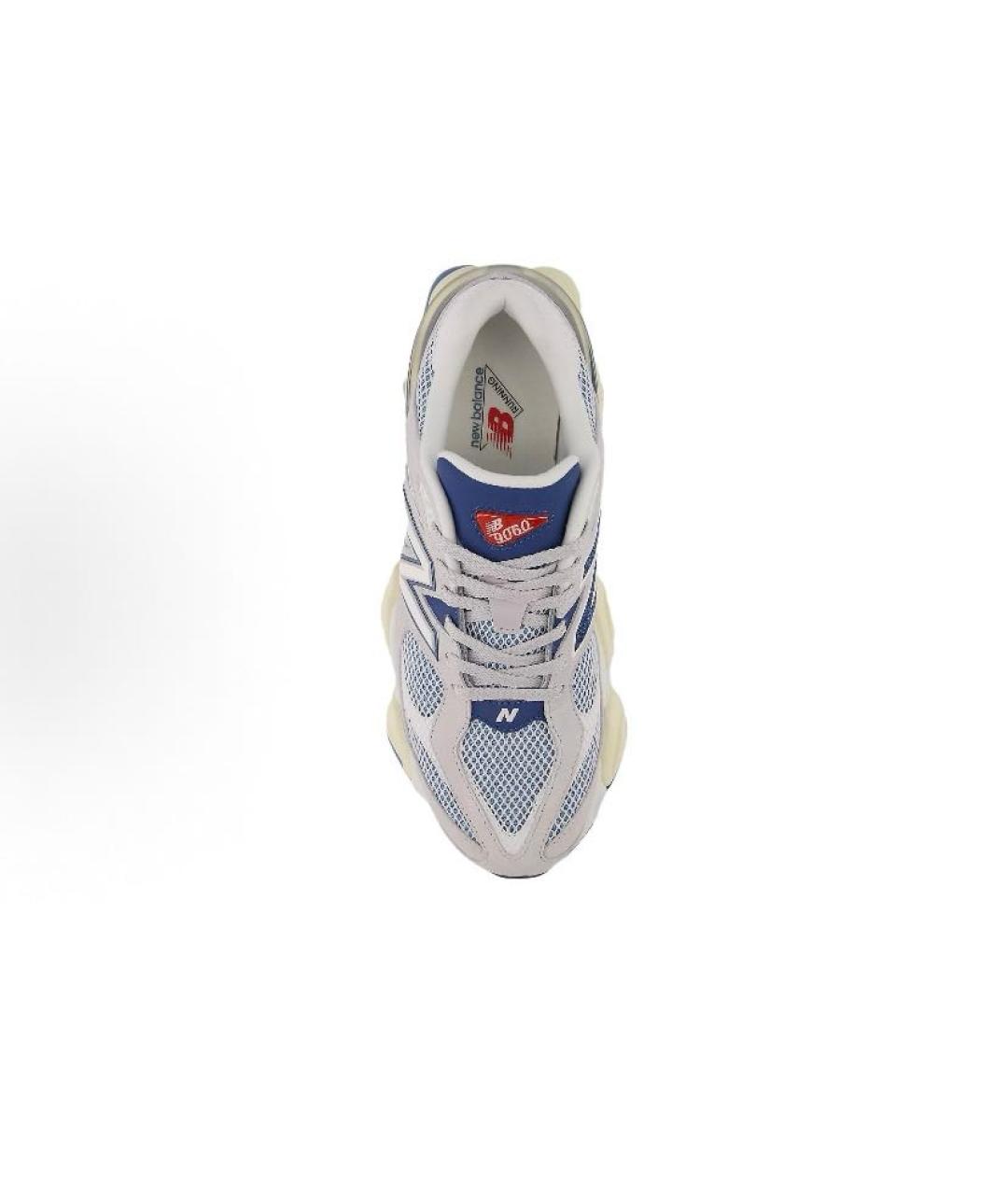 NEW BALANCE Серые замшевые низкие кроссовки / кеды, фото 3