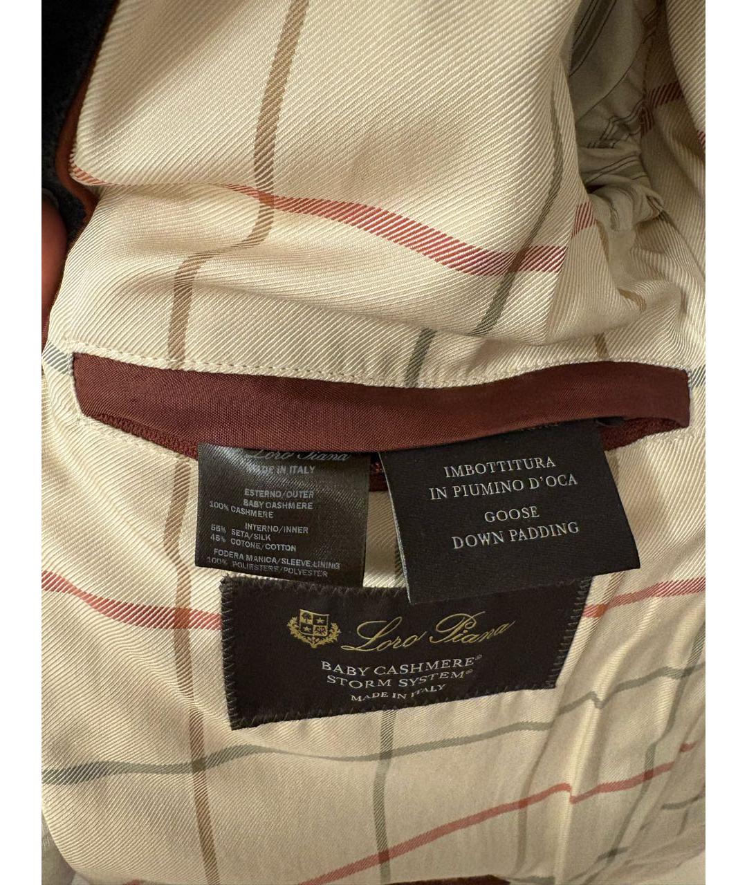 LORO PIANA Антрацитовая кашемировая куртка, фото 5