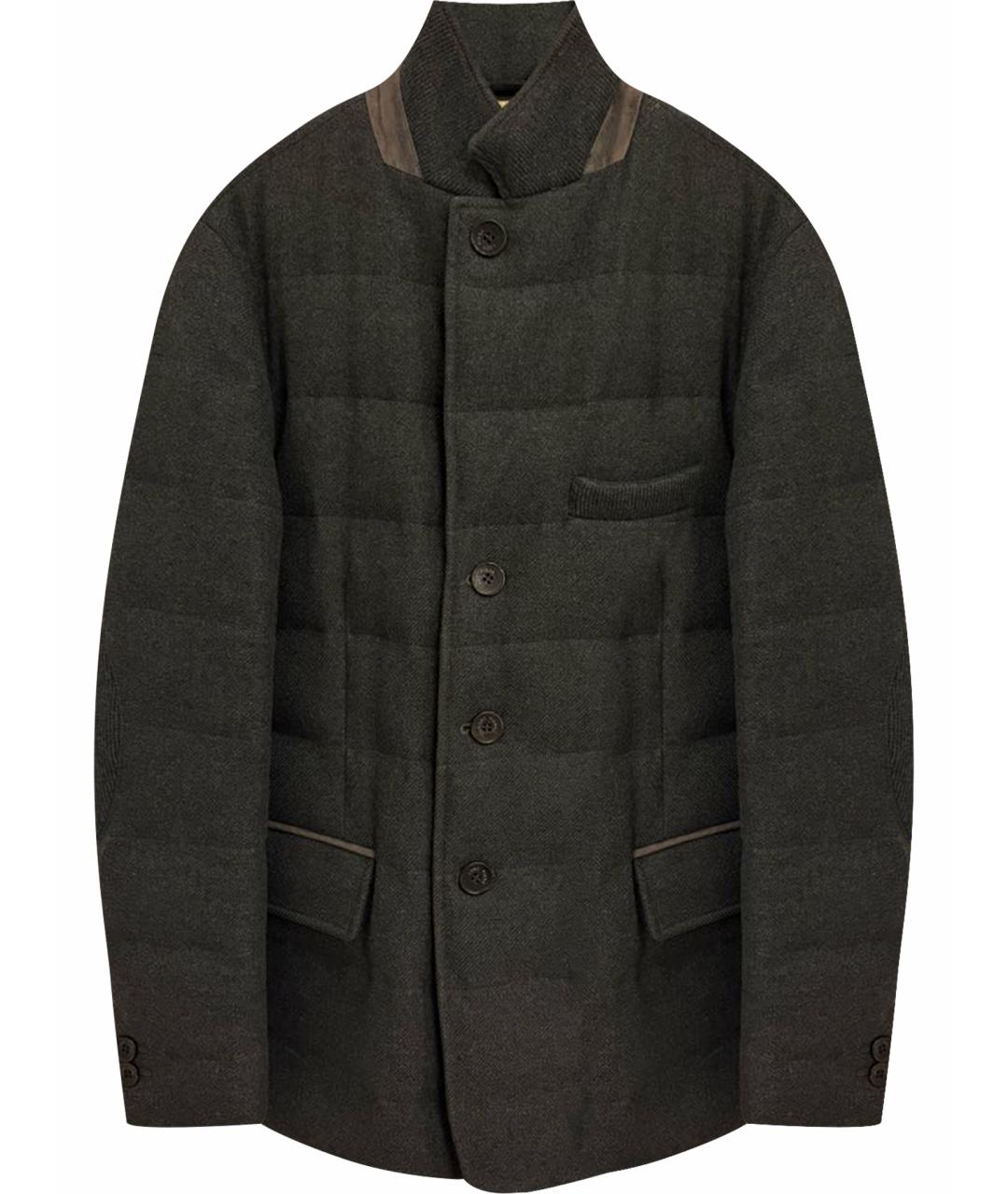 LORO PIANA Антрацитовая кашемировая куртка, фото 1
