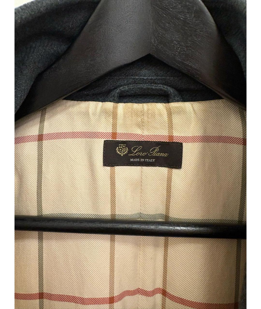 LORO PIANA Антрацитовая кашемировая куртка, фото 4