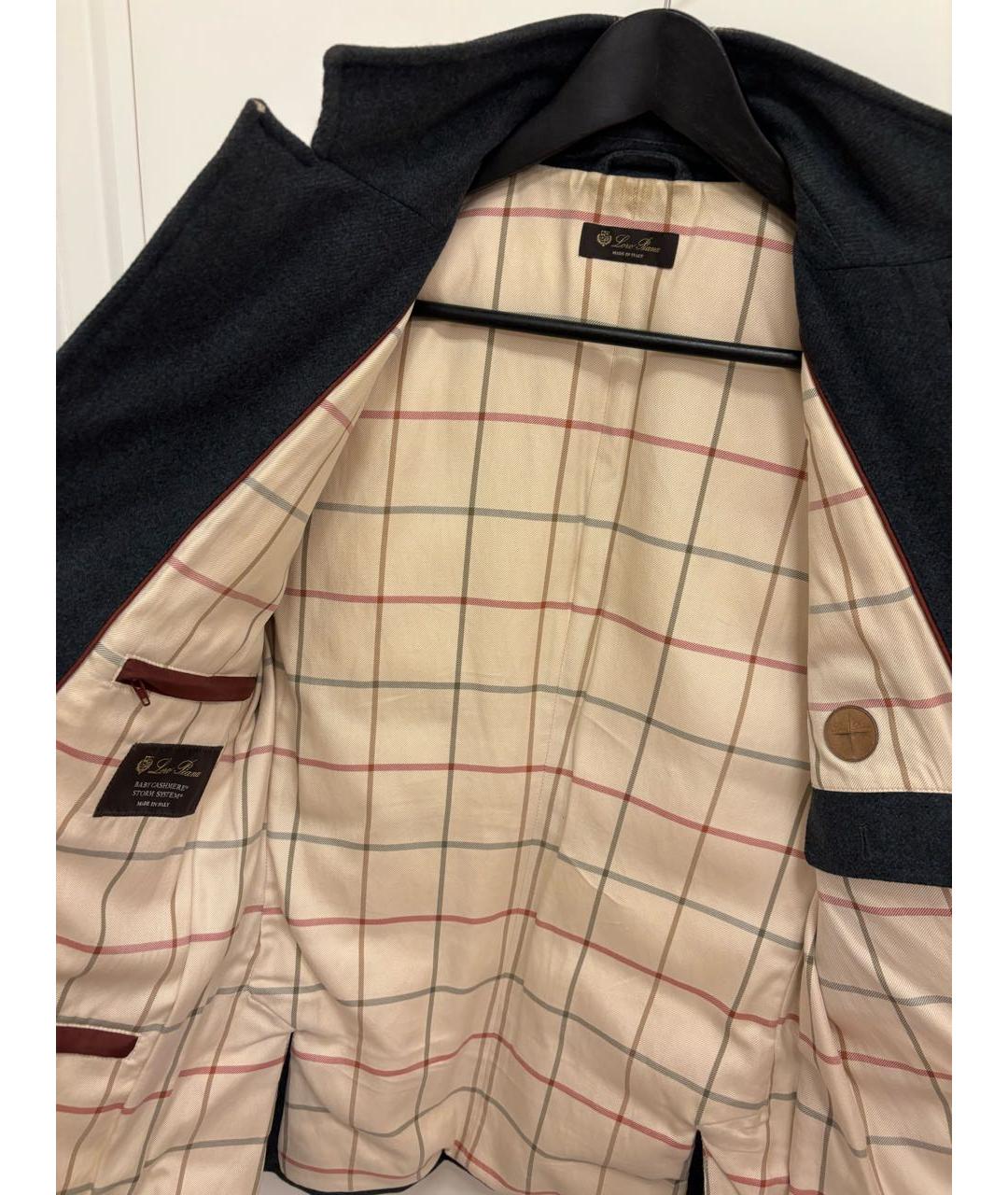 LORO PIANA Антрацитовая кашемировая куртка, фото 3