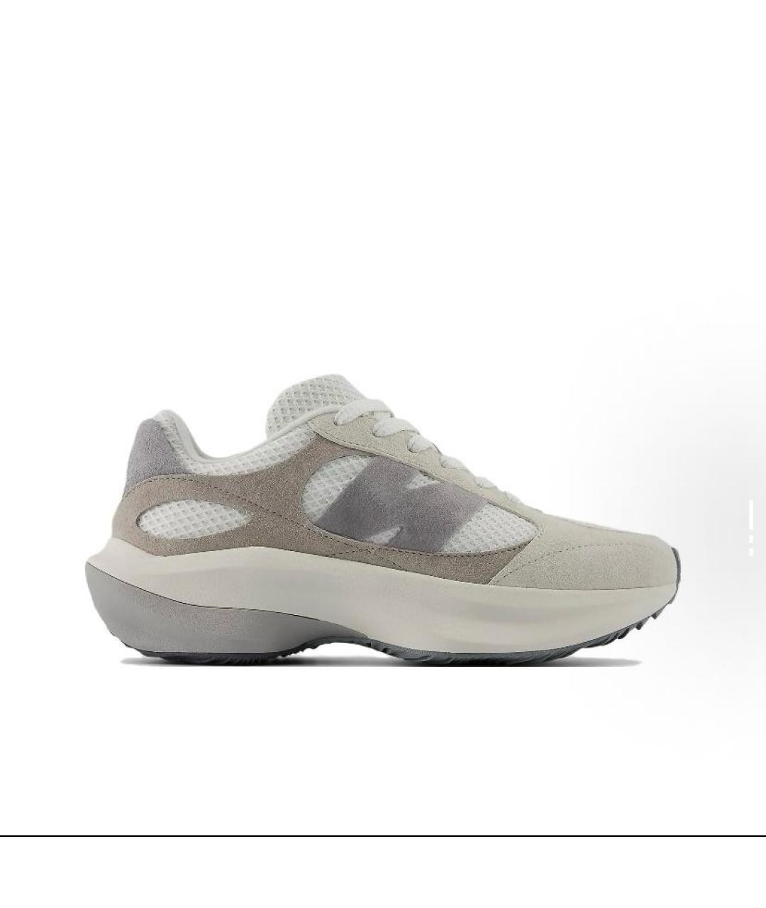 NEW BALANCE Бежевые текстильные низкие кроссовки / кеды, фото 2