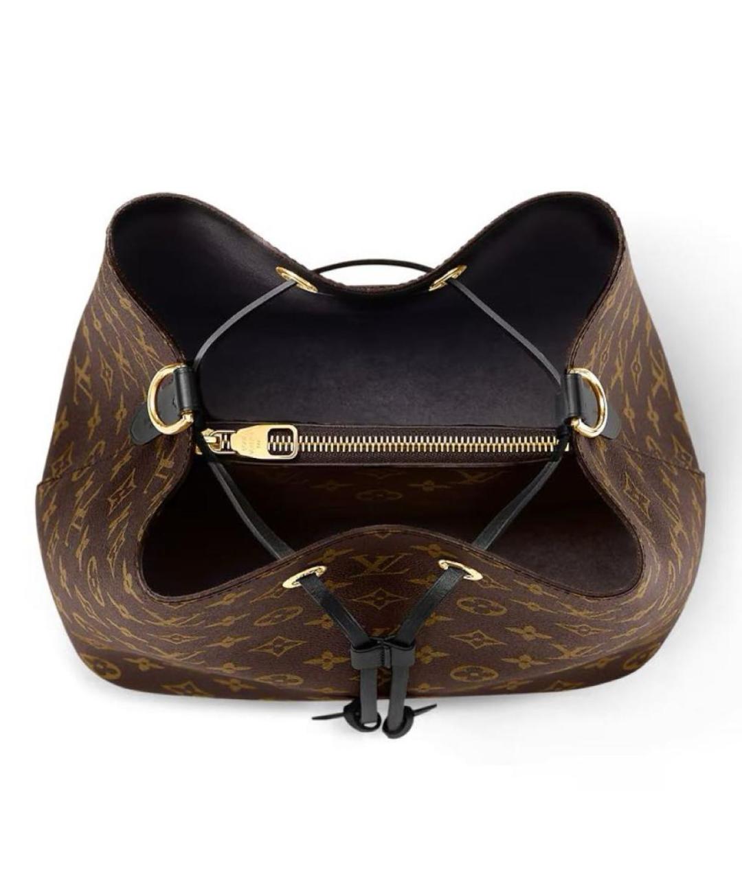 LOUIS VUITTON Коричневая сумка тоут, фото 7