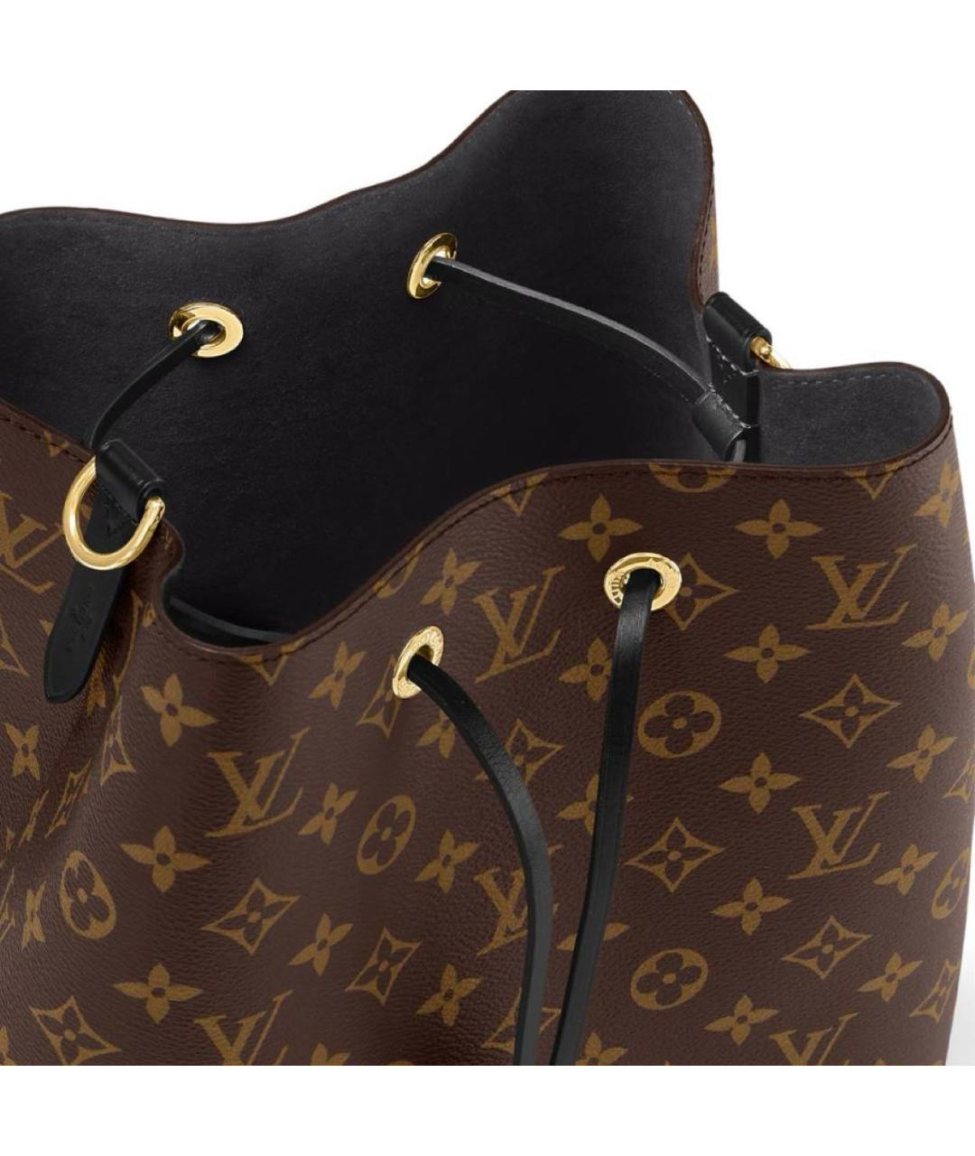 LOUIS VUITTON Коричневая сумка тоут, фото 6