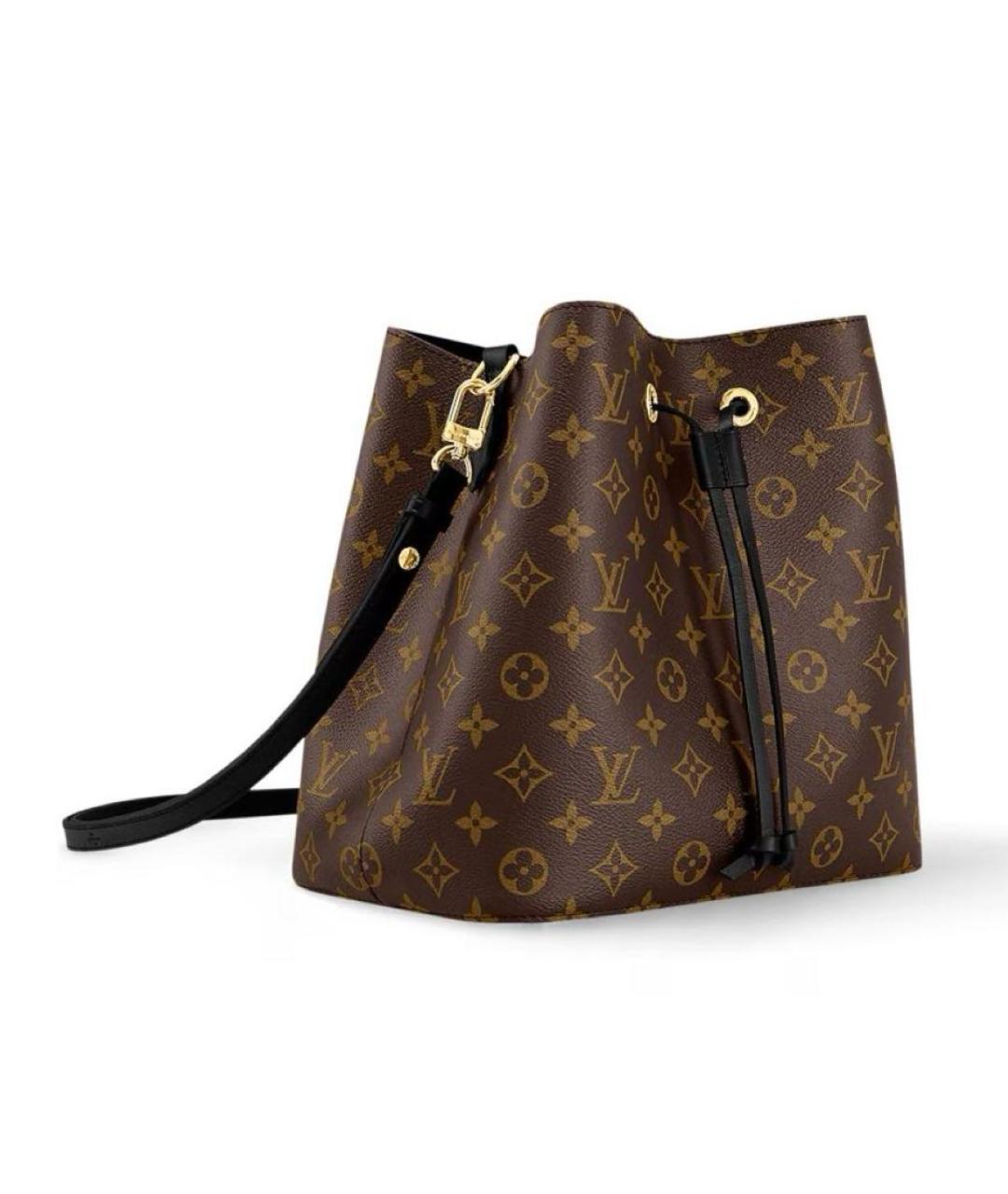 LOUIS VUITTON Коричневая сумка тоут, фото 5