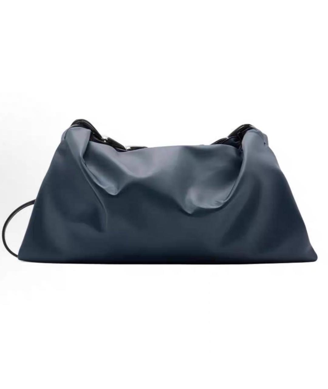 BURBERRY Черная кожаная сумка на плечо, фото 3