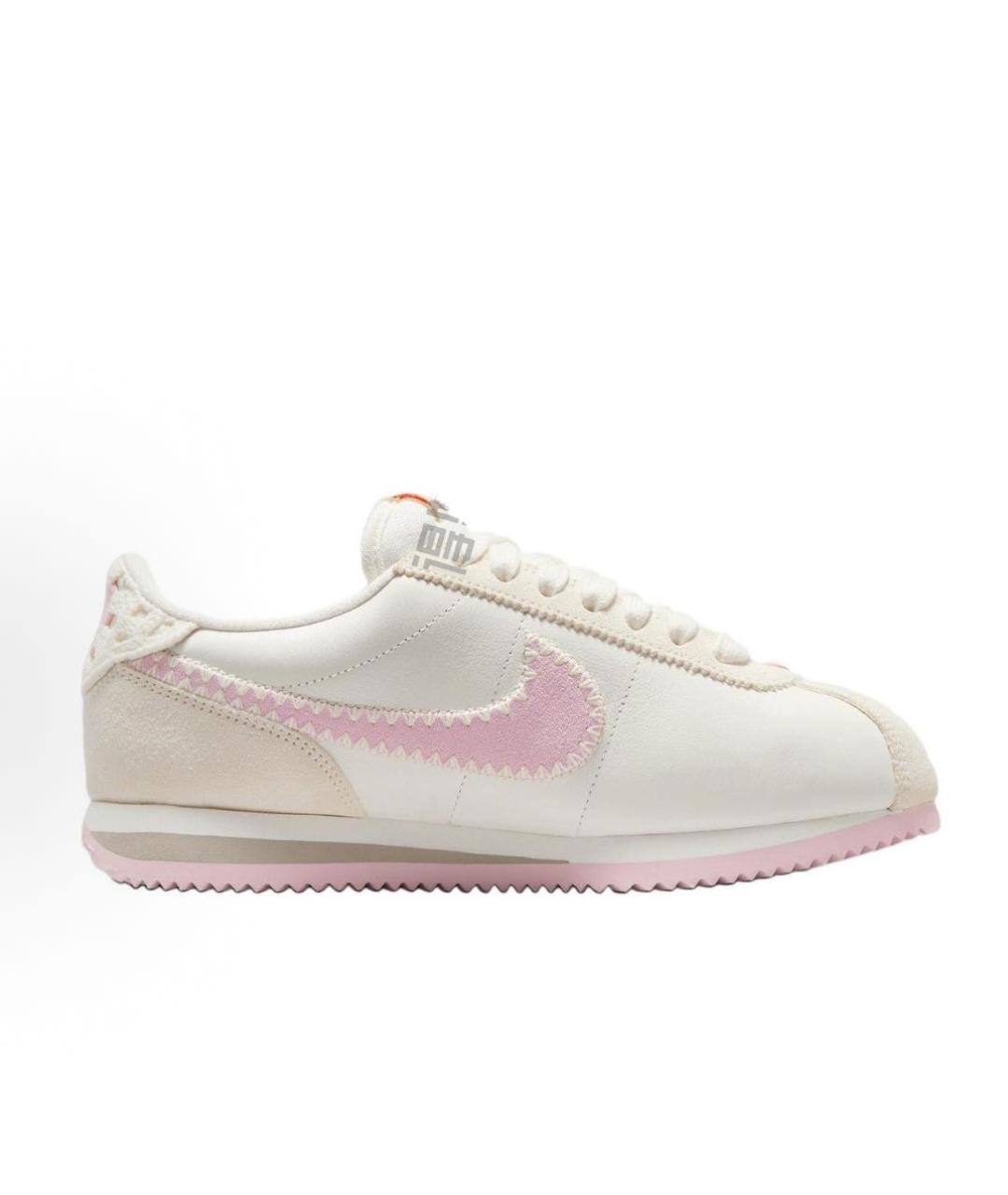 NIKE Белые кожаные кроссовки, фото 2