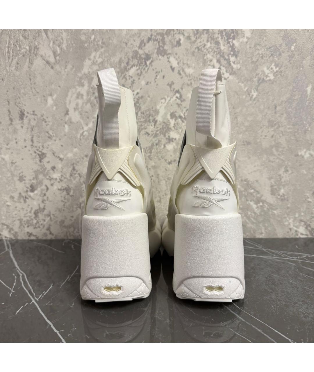 MAISON MARGIELA Белые ботильоны из лакированной кожи, фото 4