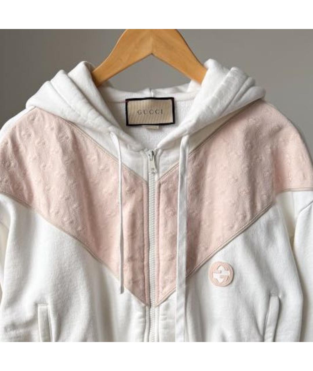 GUCCI Белый хлопковый костюм с брюками, фото 3