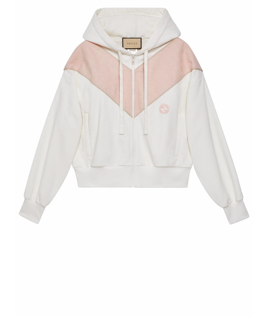 GUCCI Белый хлопковый костюм с брюками, фото 1