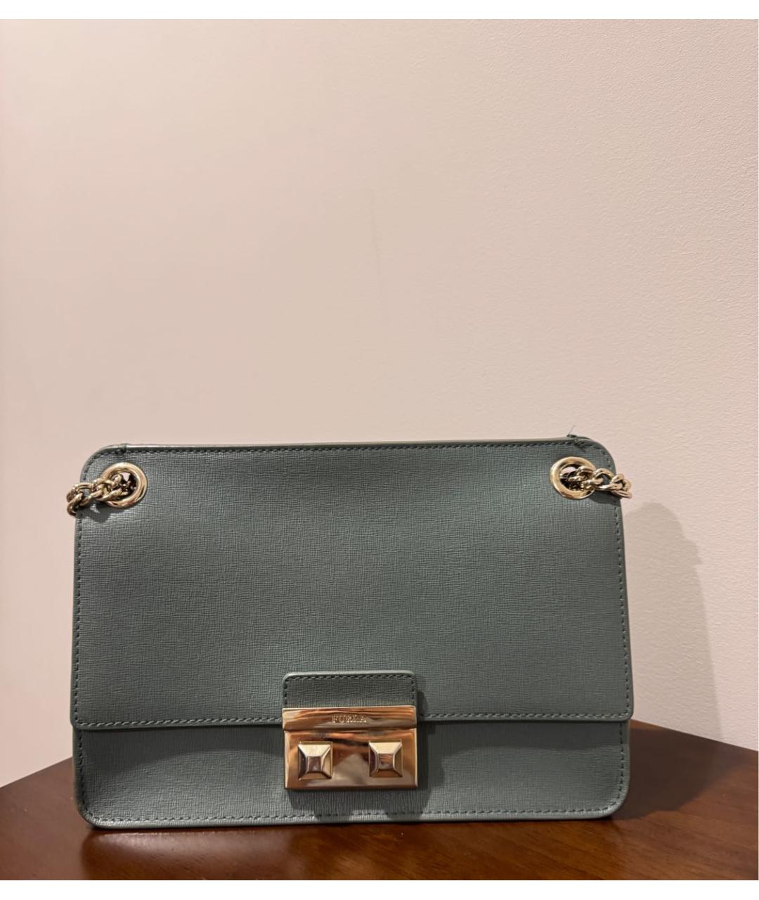 FURLA Кожаная сумка через плечо, фото 8