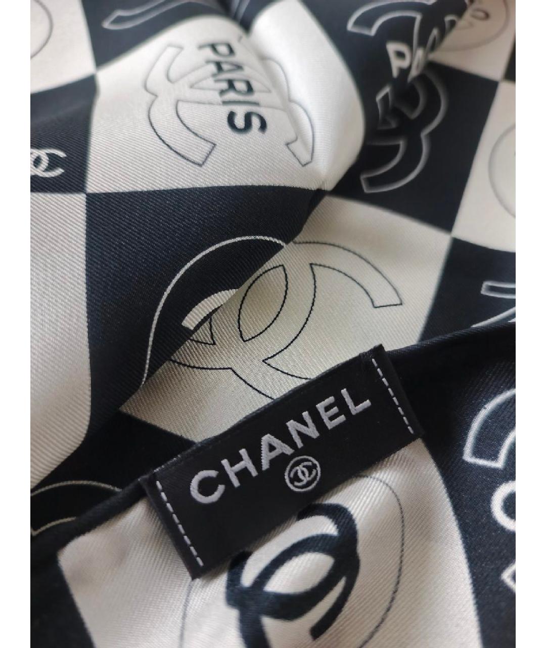 CHANEL Шелковый платок, фото 4