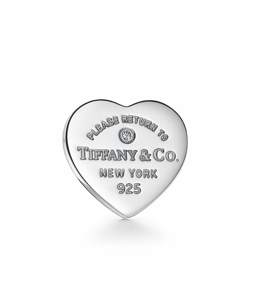 TIFFANY&CO Серебряные серебряные серьги, фото 2