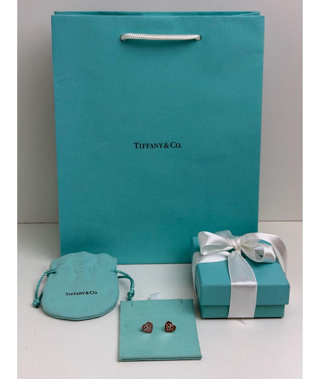TIFFANY&CO Серебряные серебряные серьги, фото 3