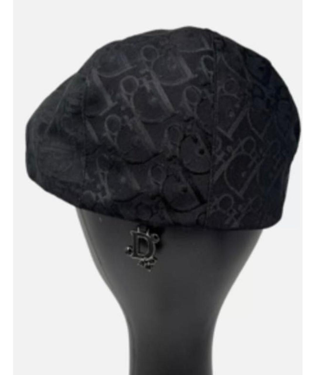 CHRISTIAN DIOR Черная повязка на голову, фото 6