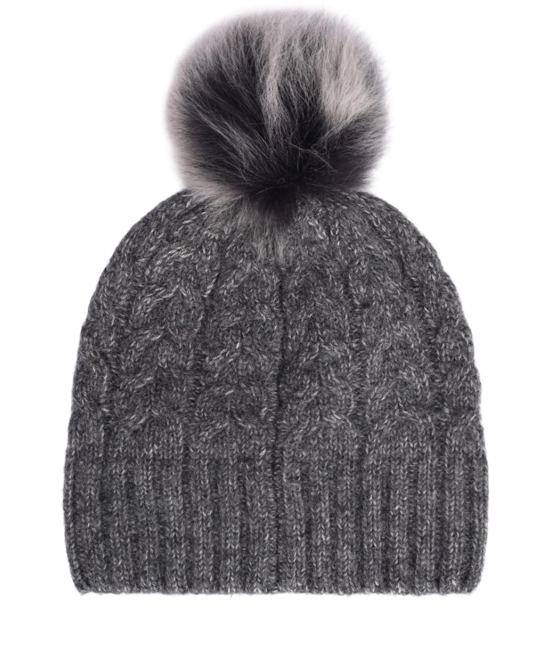 PARAJUMPERS Серая шапка, фото 2