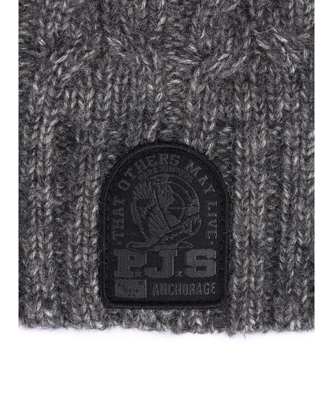 PARAJUMPERS Серая шапка, фото 3