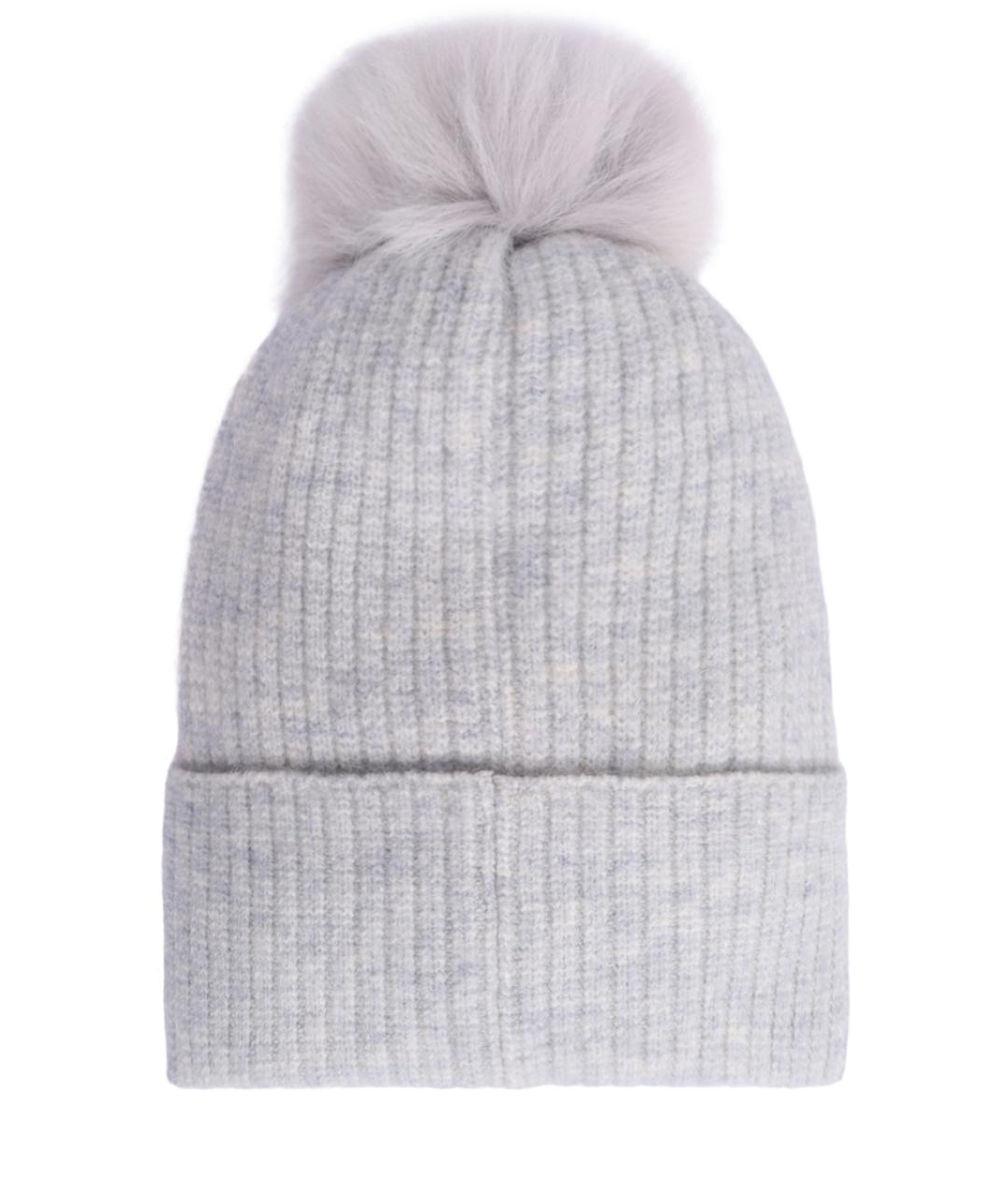 PARAJUMPERS Серая шерстяная шапка, фото 2