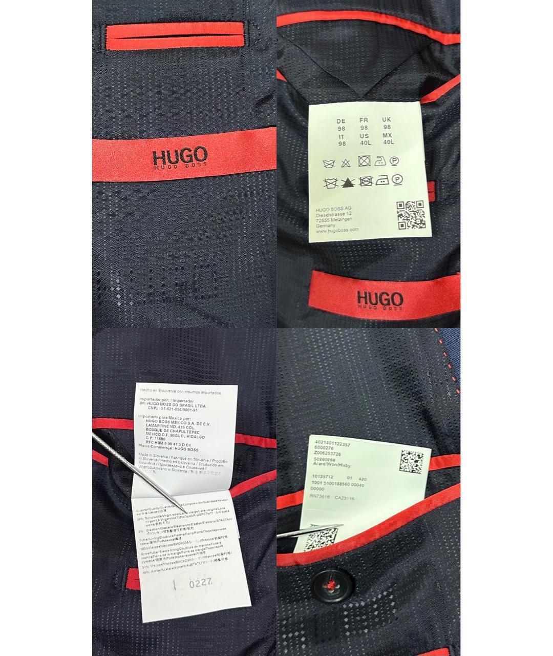 HUGO BOSS Синий пиджак, фото 7