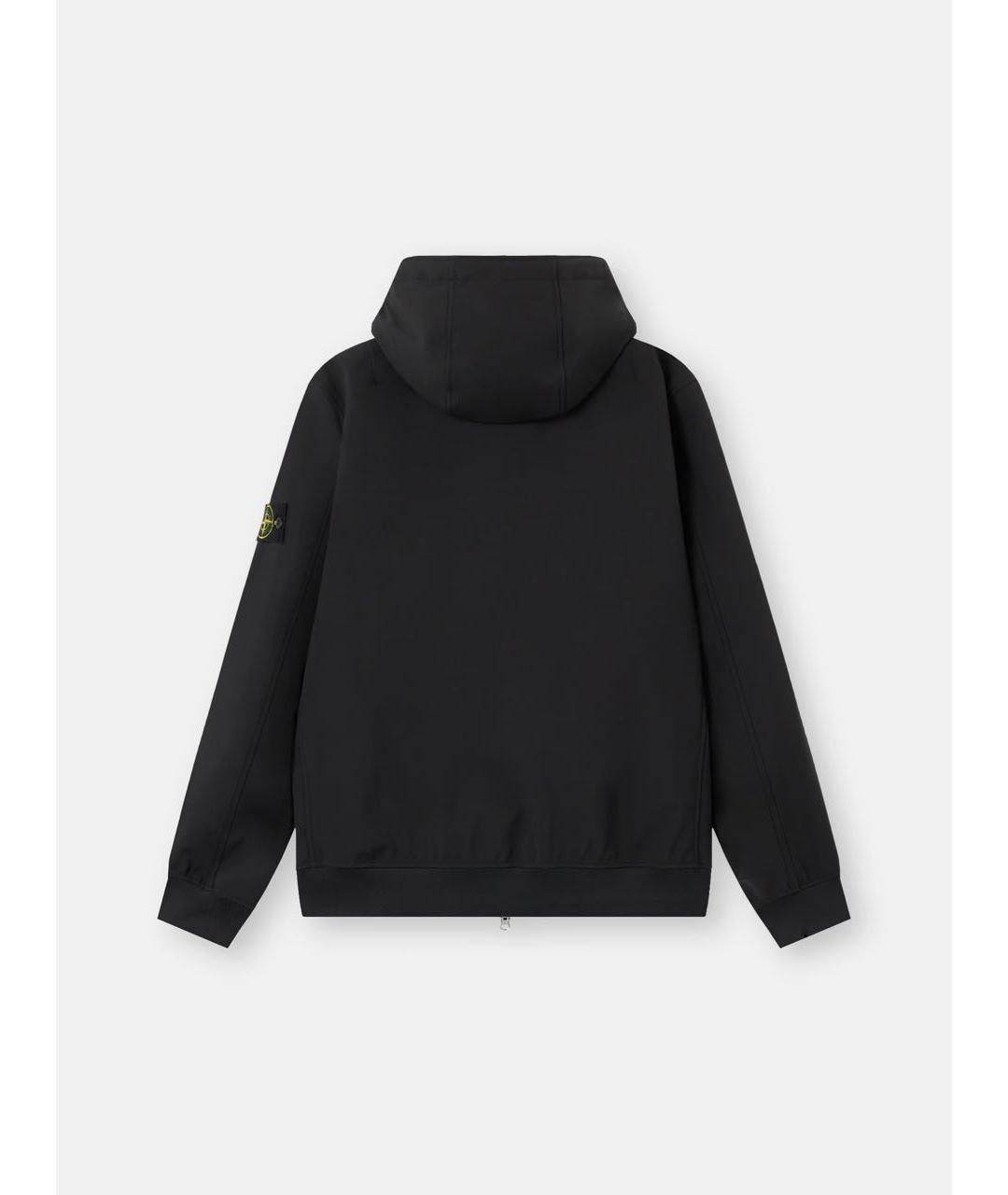 STONE ISLAND Черная куртка, фото 2