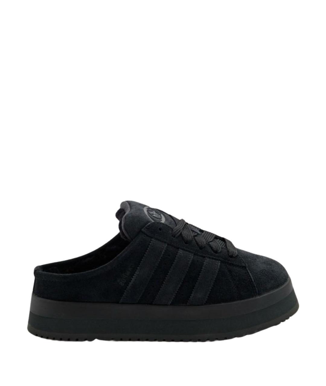 ADIDAS Черные мюли, фото 1