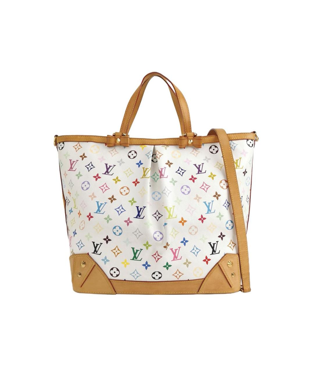 LOUIS VUITTON Белая кожаная сумка через плечо, фото 1