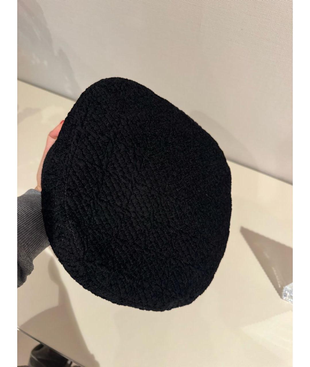 CHANEL Черная кепка, фото 8