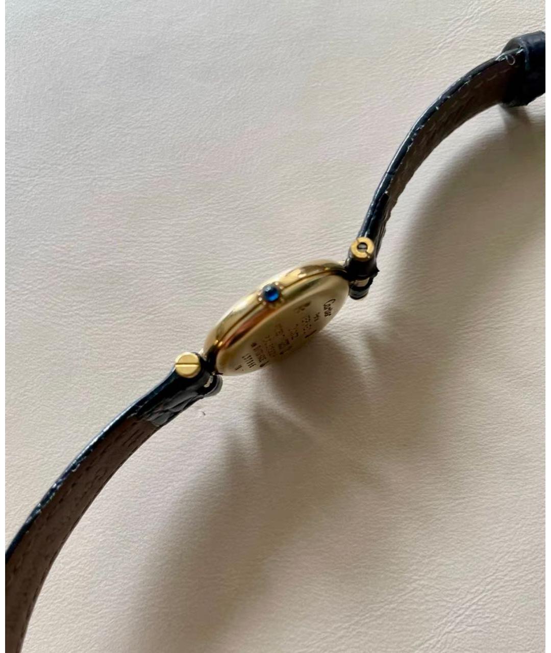 CARTIER Черные часы, фото 4