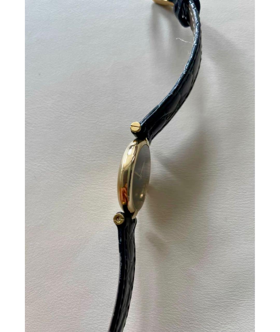 CARTIER Черные часы, фото 2