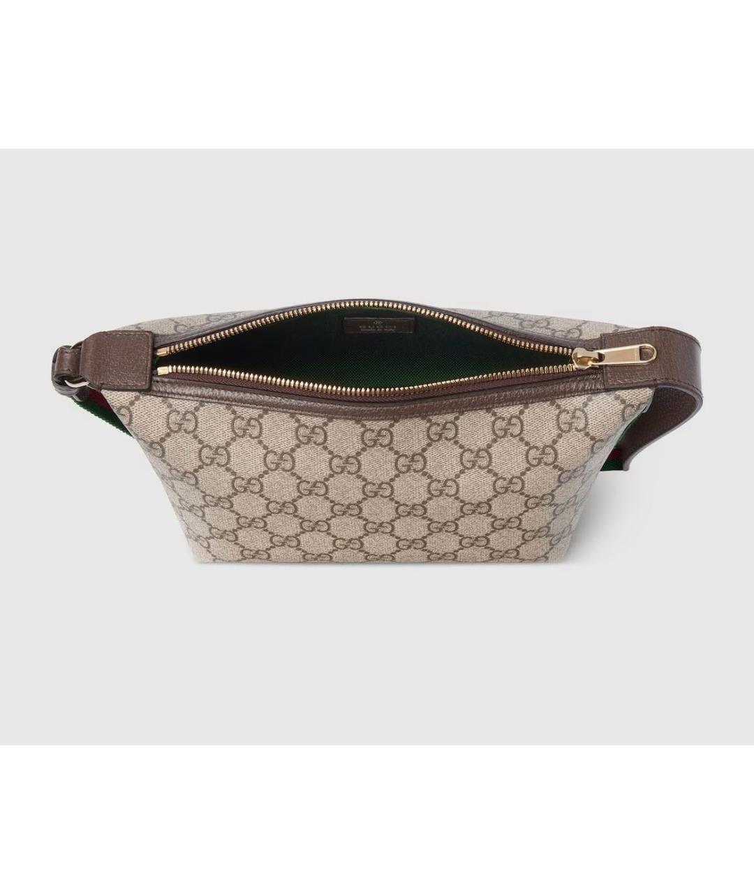 GUCCI Коричневая сумка с короткими ручками, фото 4