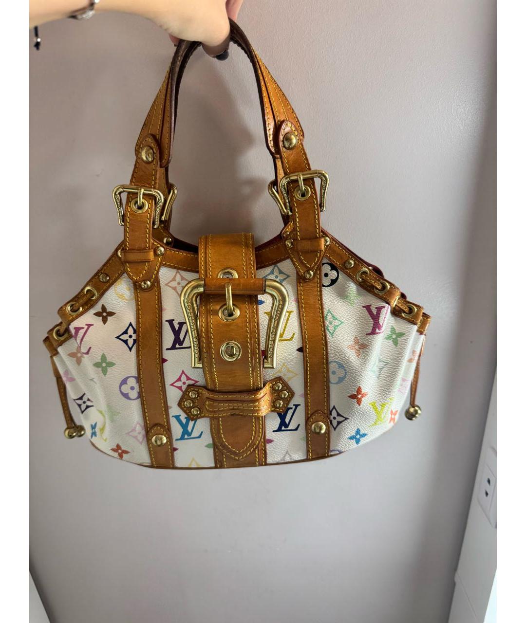 LOUIS VUITTON Мульти кожаная сумка с короткими ручками, фото 6