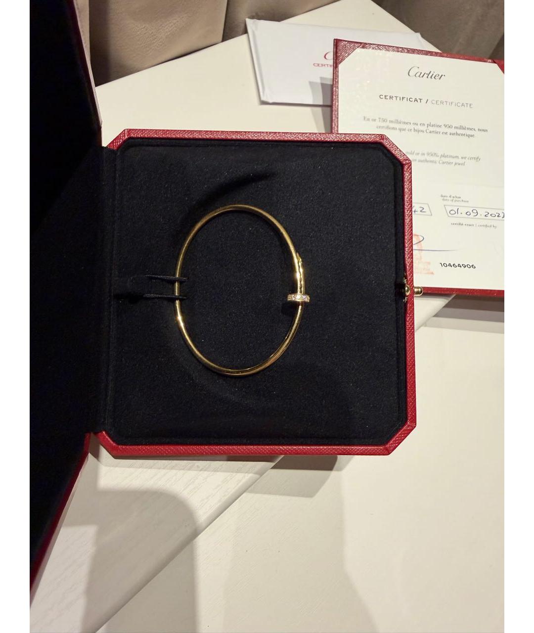 CARTIER Золотой браслет из розового золота, фото 3