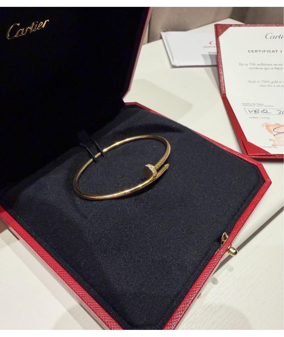 CARTIER Золотой браслет из розового золота, фото 2