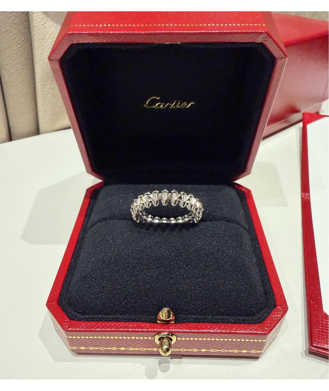 CARTIER Серебряное кольцо из белого золота, фото 3