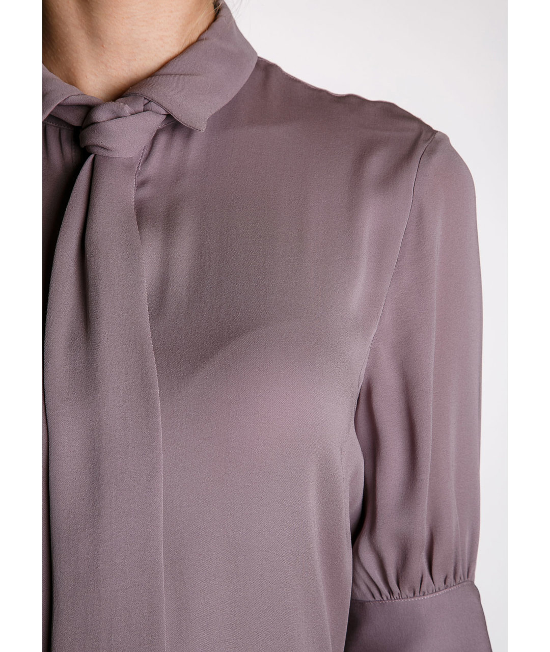 DSQUARED2 Фиолетовое шелковое повседневное платье, фото 4