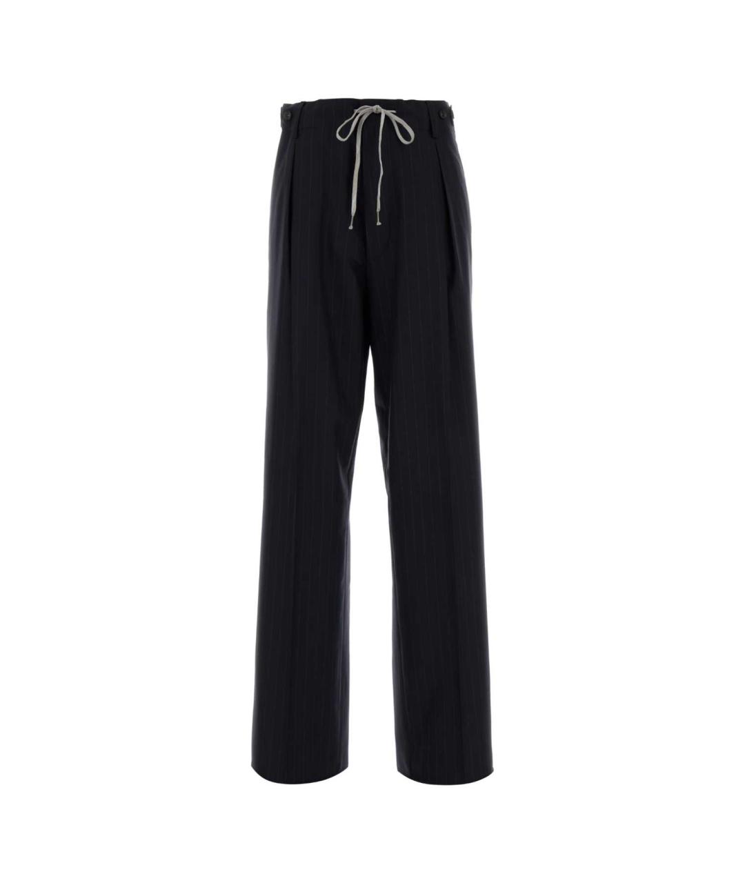 MAISON MARGIELA Мульти шерстяные прямые брюки, фото 1