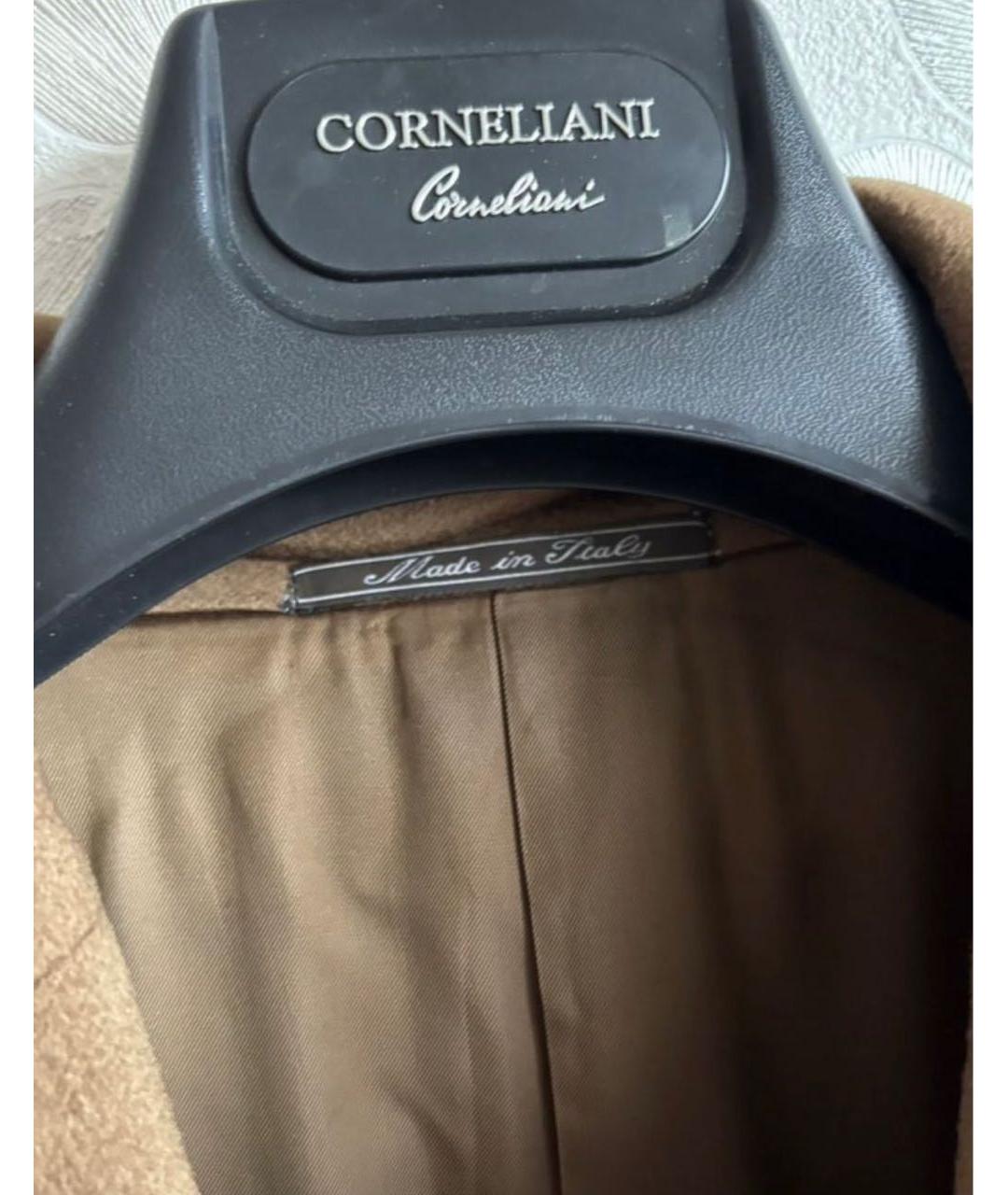 CORNELIANI Бежевое шерстяное пальто, фото 3