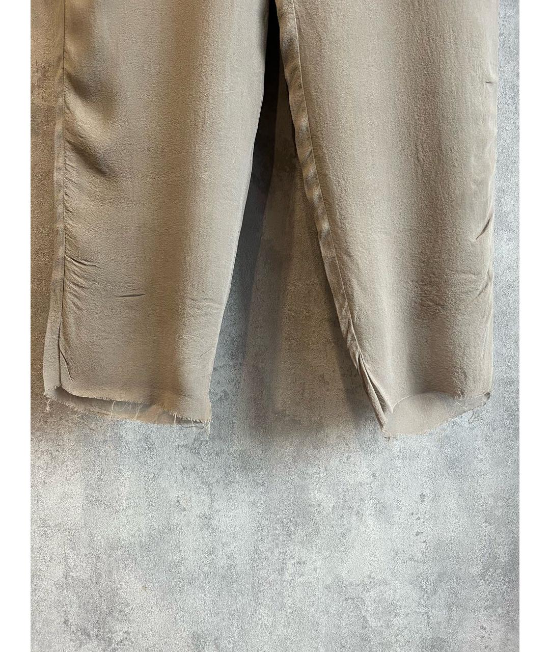 RICK OWENS Шелковые прямые брюки, фото 2