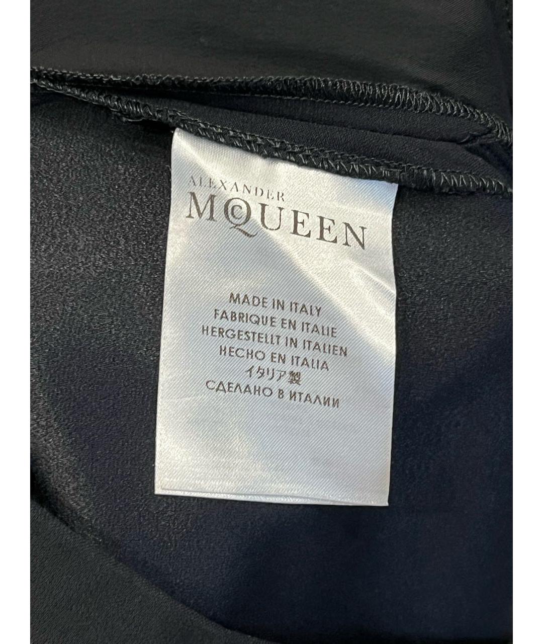 ALEXANDER MCQUEEN Черные брюки узкие, фото 6