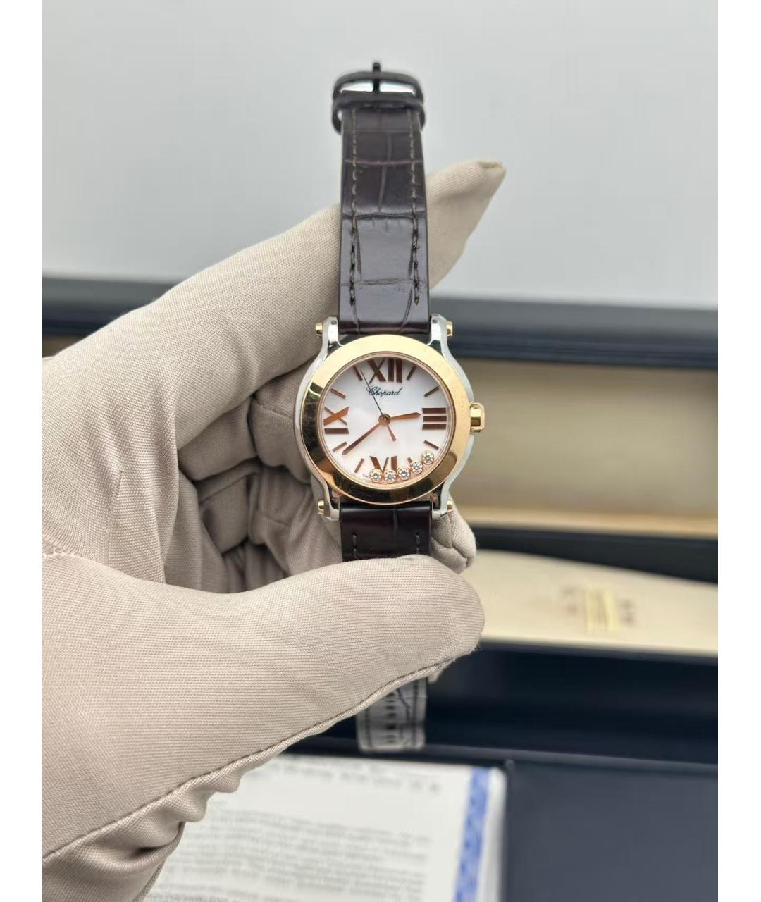 CHOPARD Золотые часы из розового золота, фото 2