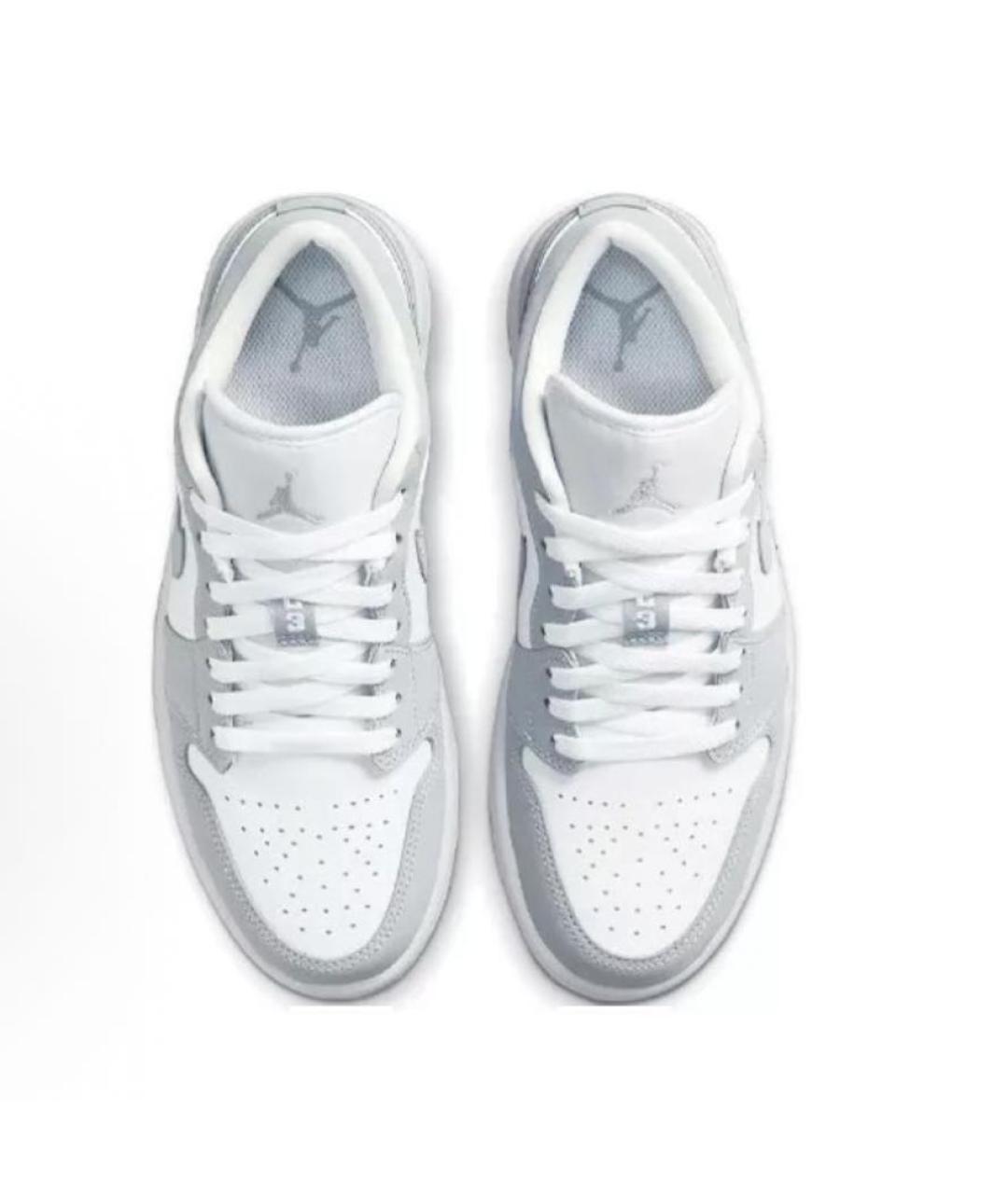 NIKE Серые кожаные кеды, фото 2