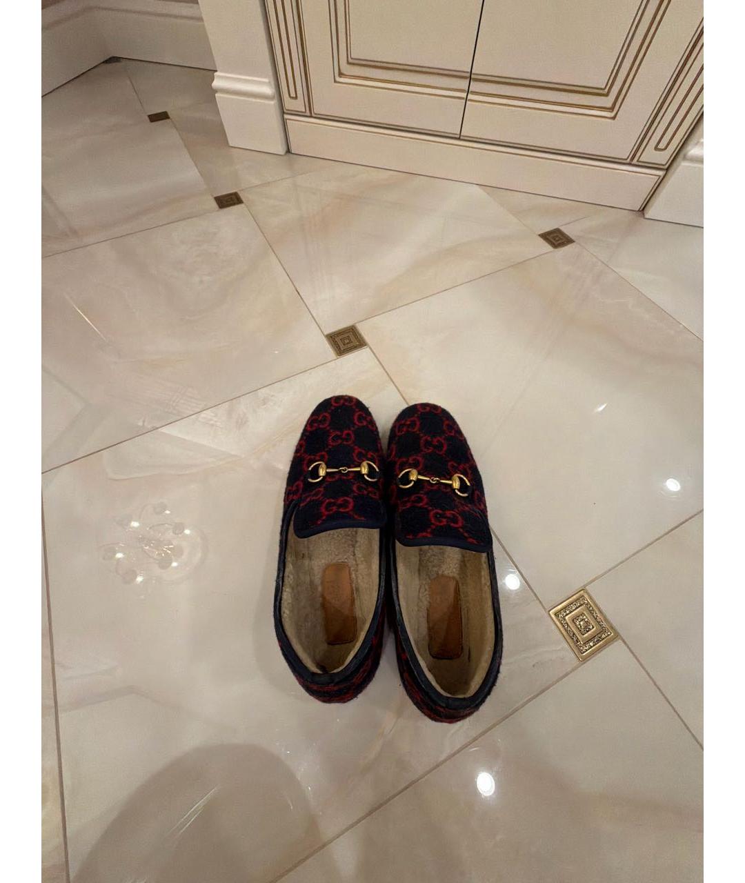 GUCCI Мульти бархатные эспадрильи, фото 3