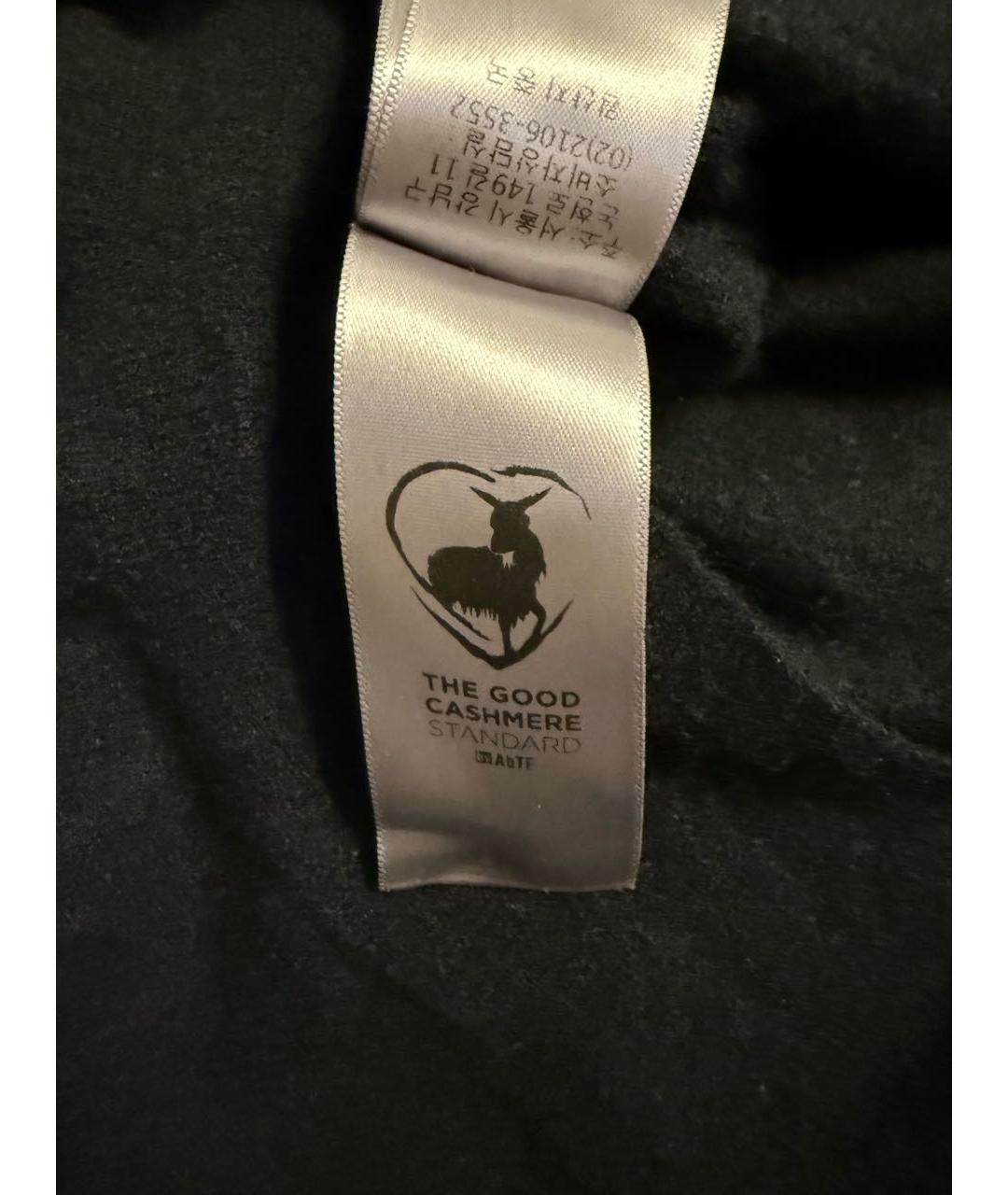 ZADIG & VOLTAIRE Черная кашемировая футболка, фото 4