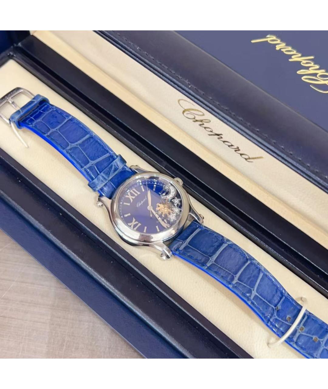 CHOPARD Синие часы, фото 4