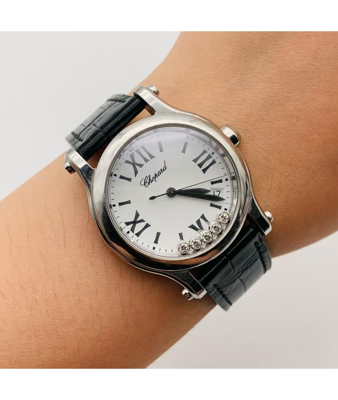 CHOPARD Белые часы, фото 5