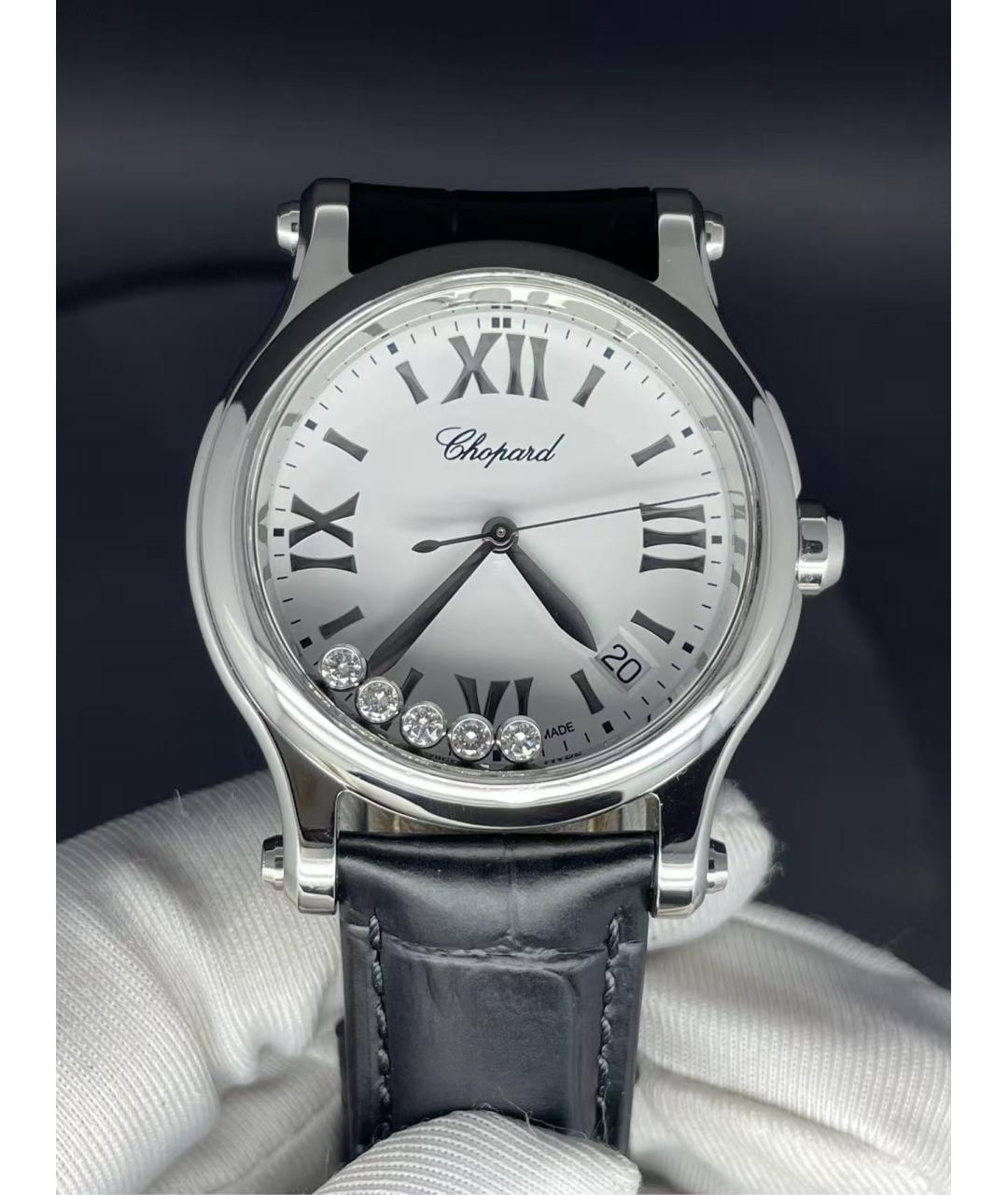 CHOPARD Белые часы, фото 3
