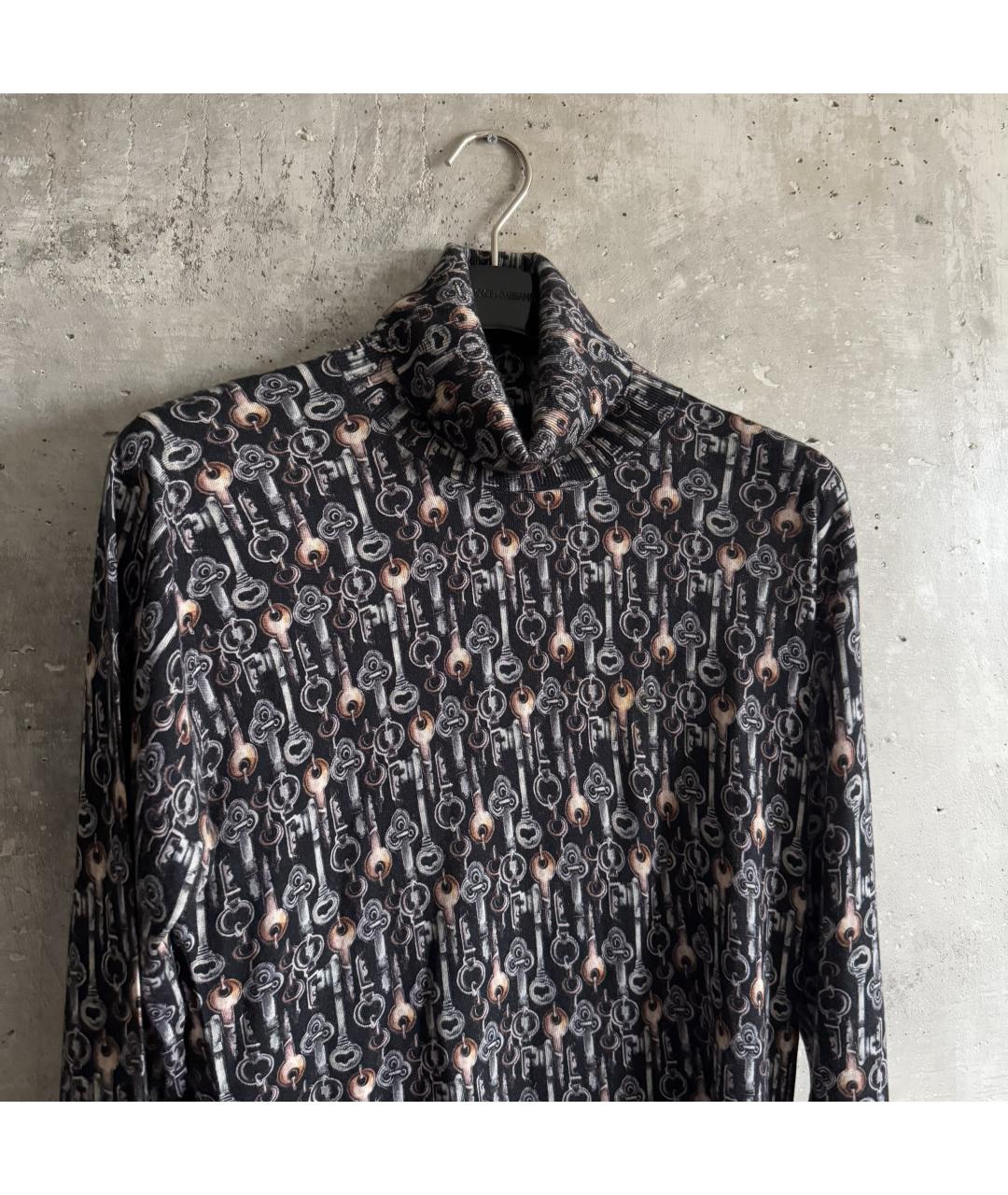 DOLCE&GABBANA Мульти кашемировая водолазка, фото 4