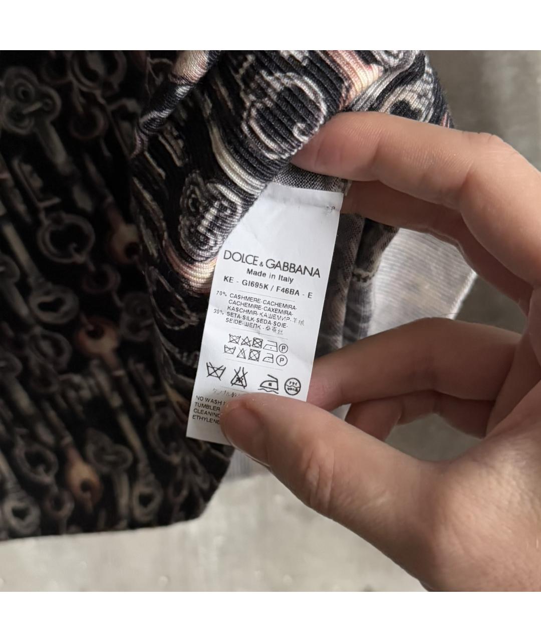 DOLCE&GABBANA Мульти кашемировая водолазка, фото 6