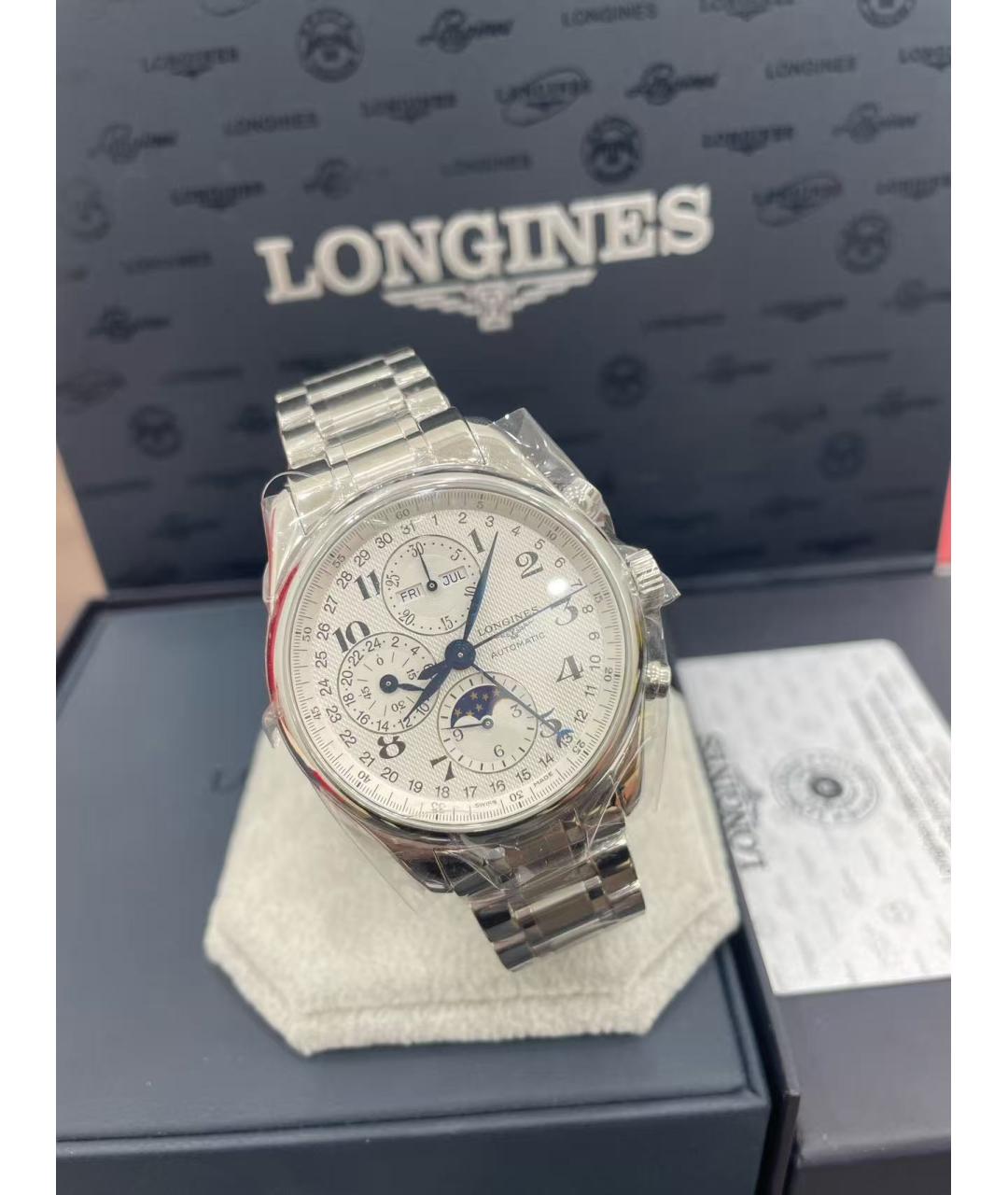 LONGINES Серебряные часы, фото 3